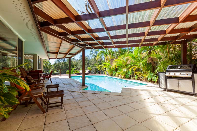 skillion flat patio