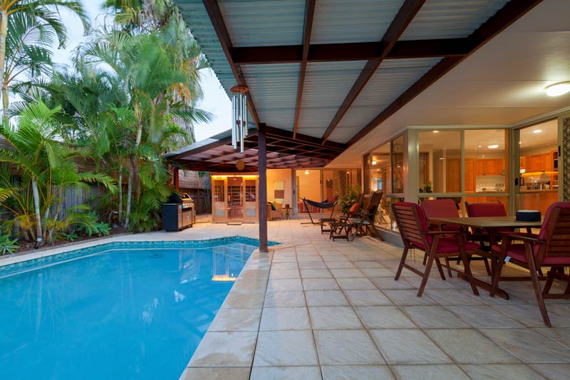 patio area