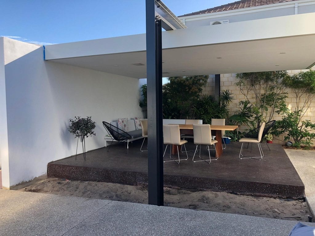 commercial patio